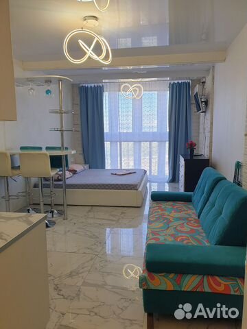 

Квартира-студия, 30 м², 2 кровати