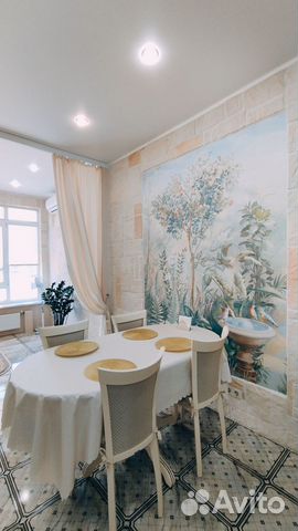 

1-к. квартира, 55 м², 2 кровати