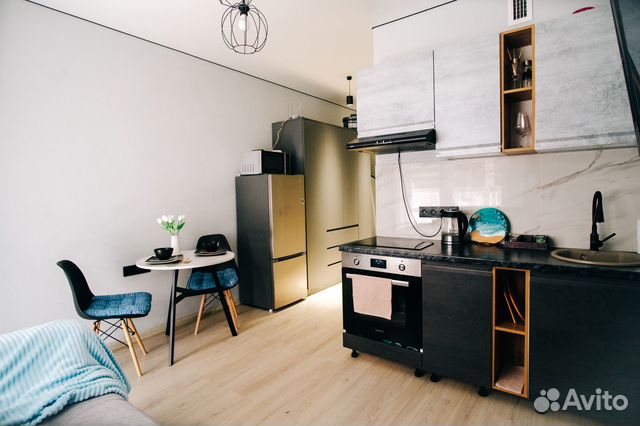 

Квартира-студия, 24 м², 2 кровати