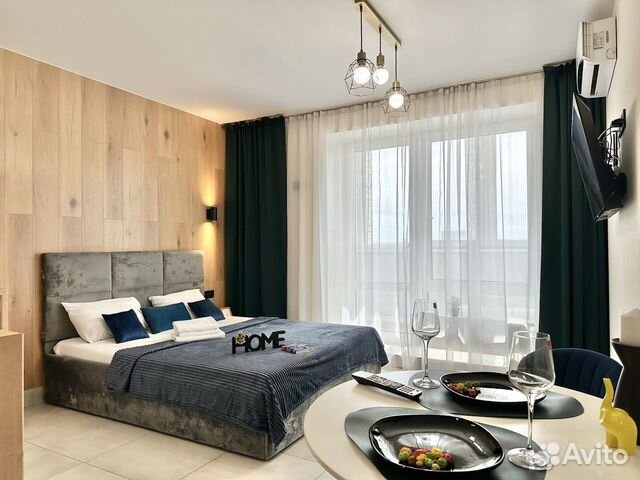 

Квартира-студия, 28 м², 1 кровать