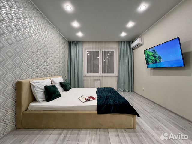 

1-к. квартира, 40 м², 2 кровати