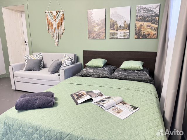 

Квартира-студия, 21 м², 2 кровати