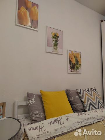 

1-к. квартира, 34 м², 2 кровати