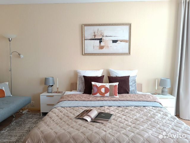 

1-к. квартира, 50 м², 2 кровати