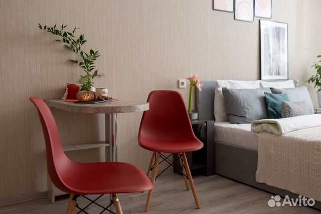 

Квартира-студия, 26 м², 2 кровати
