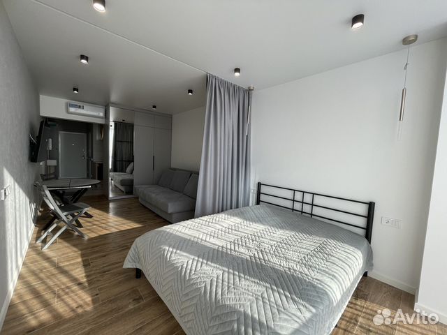 

Квартира-студия, 33 м², 2 кровати