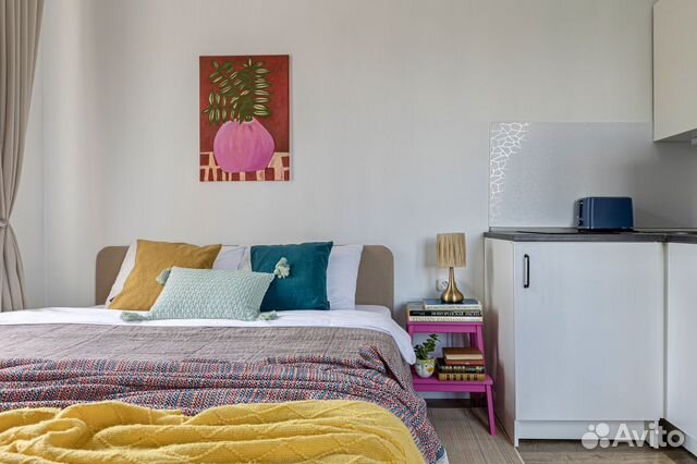 

Квартира-студия, 20 м², 1 кровать