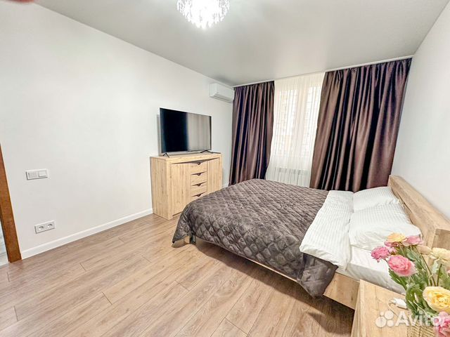 

1-к. квартира, 45 м², 2 кровати