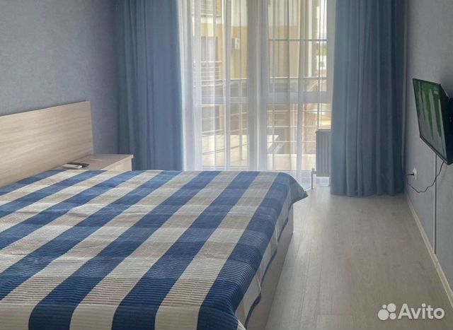 

1-к. квартира, 42 м², 2 кровати