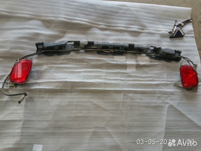 Тойота Хайлендер абсорбер бампера задн 526150E080