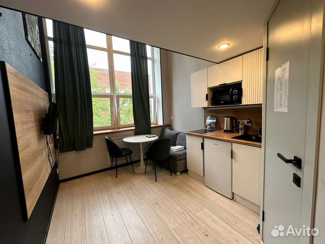 

Квартира-студия, 30 м², 2 кровати