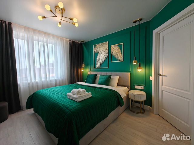 

1-к. квартира, 36 м², 2 кровати