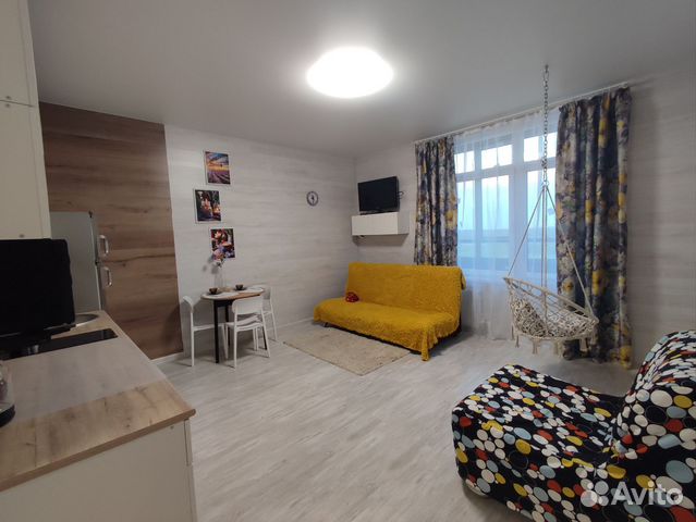 

Квартира-студия, 30 м², 3 кровати