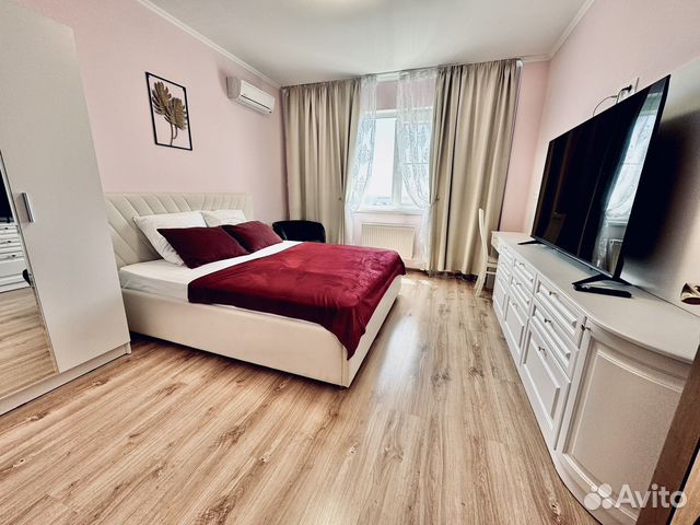 

1-к. квартира, 39 м², 2 кровати