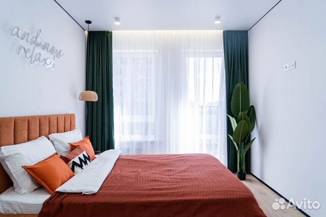 

1-к. квартира, 41 м², 2 кровати