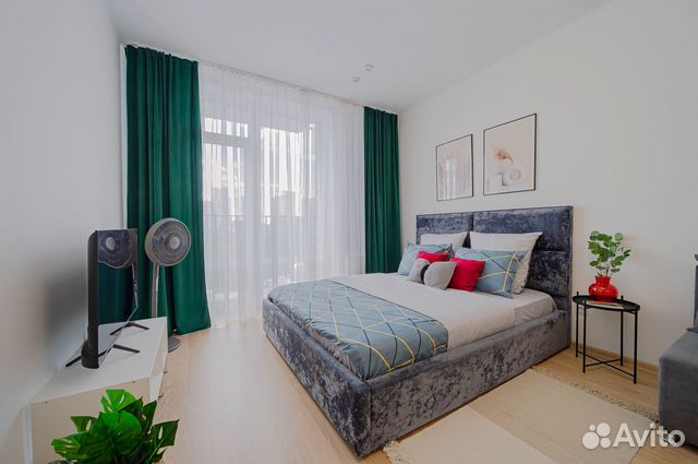 

Квартира-студия, 30 м², 2 кровати