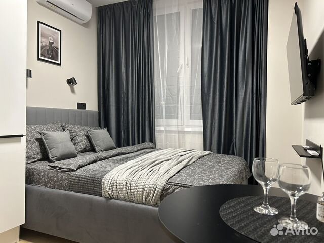 

Квартира-студия, 15 м², 1 кровать