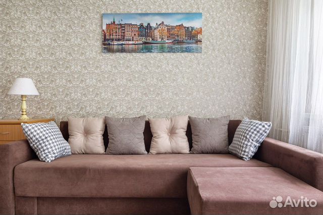 

1-к. квартира, 40 м², 2 кровати