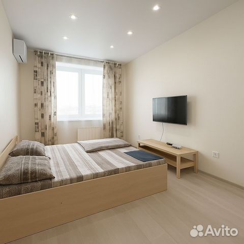 

1-к. квартира, 42 м², 1 кровать