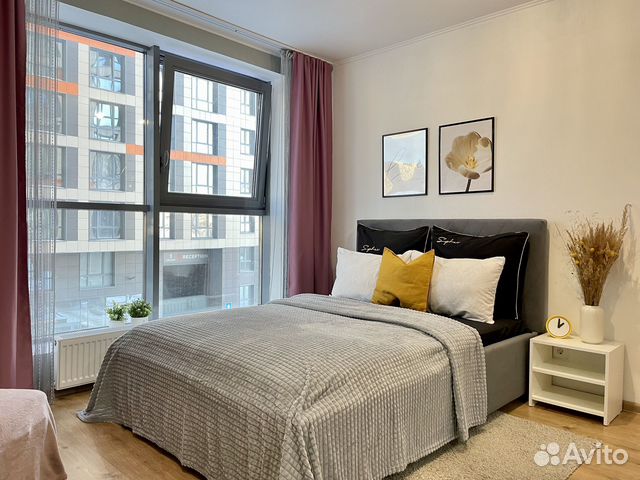 

Квартира-студия, 25 м², 2 кровати