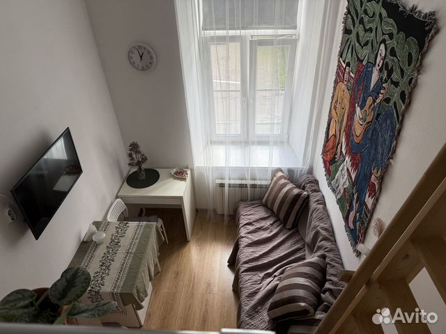 

Квартира-студия, 15 м², 2 кровати