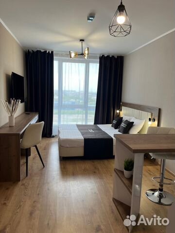

Квартира-студия, 25 м², 2 кровати