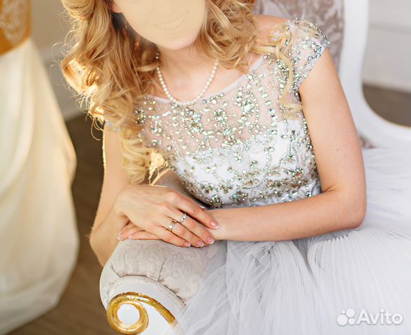 Свадебное платье sherri hill 2984 белое, выпускное
