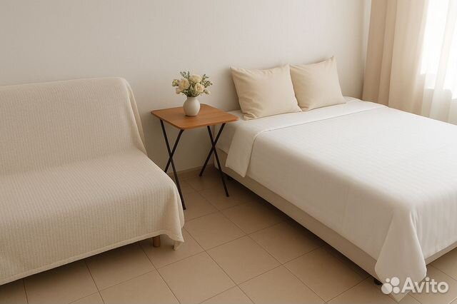 

Квартира-студия, 27 м², 2 кровати