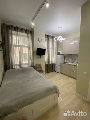 

Квартира-студия, 24 м², 1 кровать