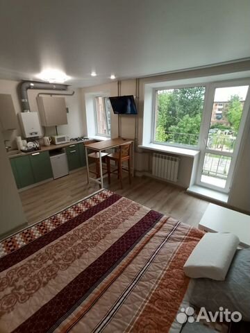 

Квартира-студия, 30 м², 2 кровати