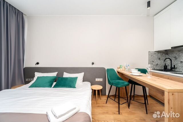 

Квартира-студия, 26 м², 1 кровать