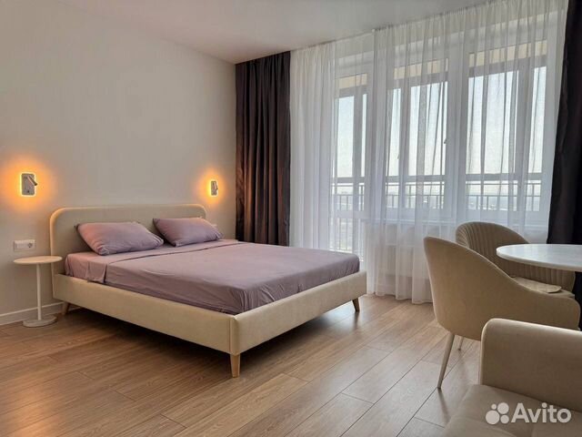 

Квартира-студия, 37 м², 2 кровати
