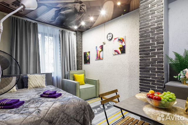 

Квартира-студия, 22 м², 2 кровати