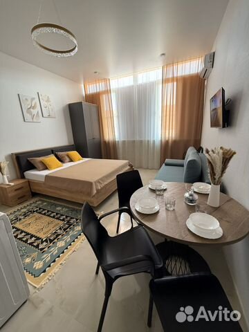 

Квартира-студия, 25 м², 2 кровати