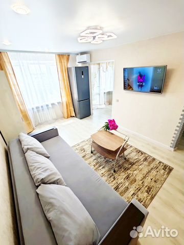 

1-к. квартира, 34 м², 2 кровати
