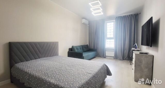 

1-к. квартира, 45 м², 3 кровати