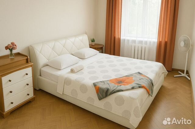 

2-к. квартира, 50 м², 2 кровати