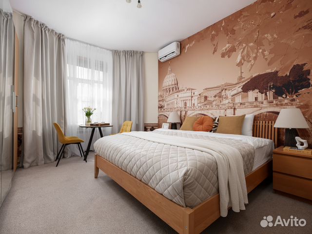

3-к. квартира, 100 м², 3 кровати