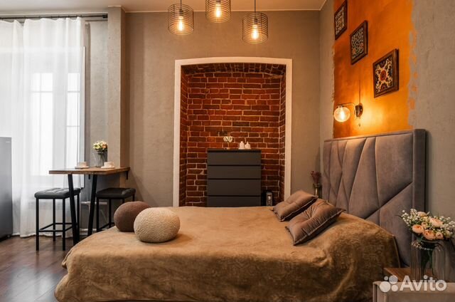

Квартира-студия, 28 м², 2 кровати