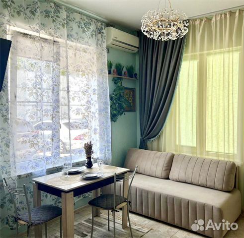

Квартира-студия, 25 м², 2 кровати