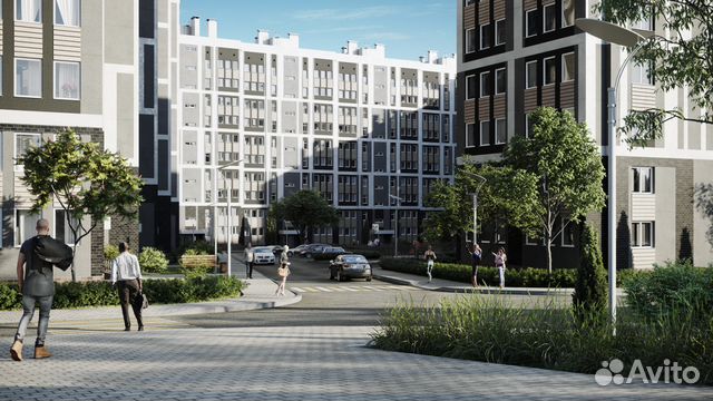 2-к квартира, 62.3 м², 4/10 эт.