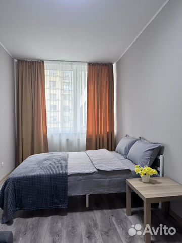 

Квартира-студия, 35 м², 2 кровати