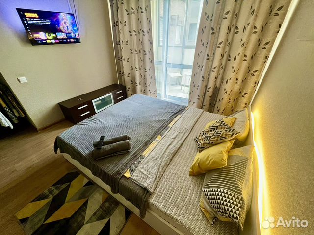 

Квартира-студия, 30 м², 1 кровать