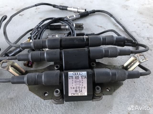 Катушка зажигания Ауди 80 100 а4 а6 с4 2.6 Катушка зажигания Ауди 80 100 а4 а6 с4 2.6