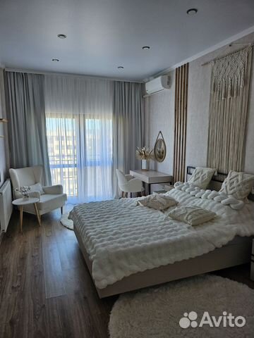 

1-к. квартира, 45 м², 2 кровати