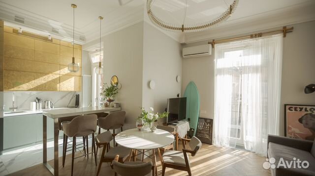 

1-к. квартира, 57 м², 3 кровати