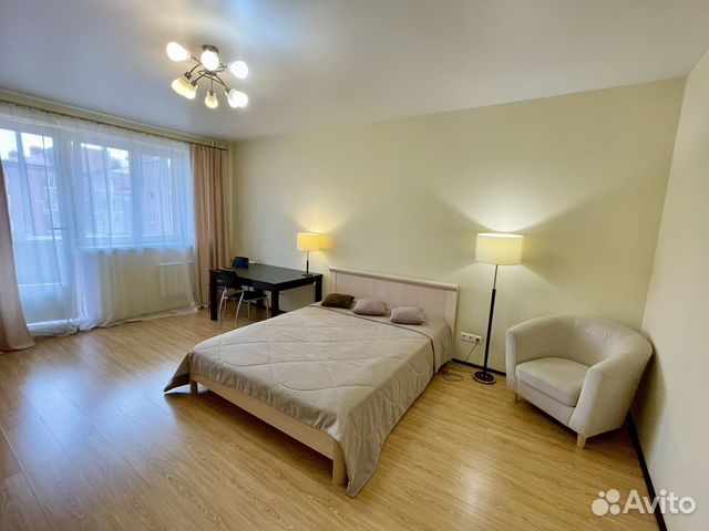 

1-к. квартира, 48 м², 2 кровати