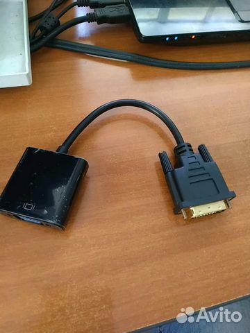 DVI-D VGA переходник кабель новый монитора