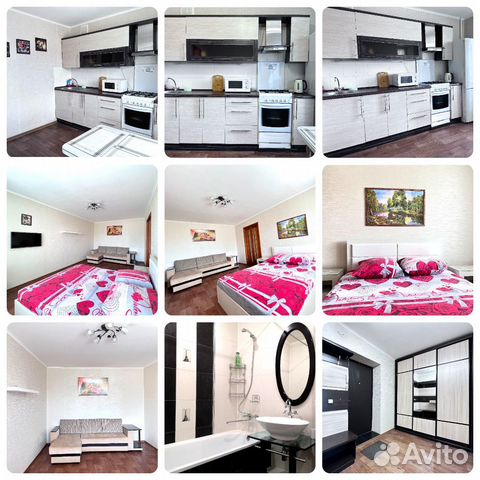 

1-к. квартира, 45 м², 2 кровати