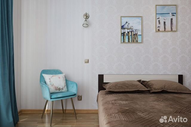 

1-к. квартира, 40 м², 2 кровати